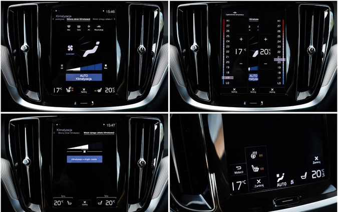 Volvo V60 cena 106900 przebieg: 162600, rok produkcji 2019 z Bobowa małe 781